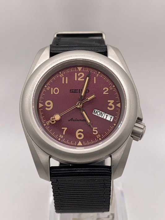 Maroon Elegance – Seiko Mod – NH36 Classic