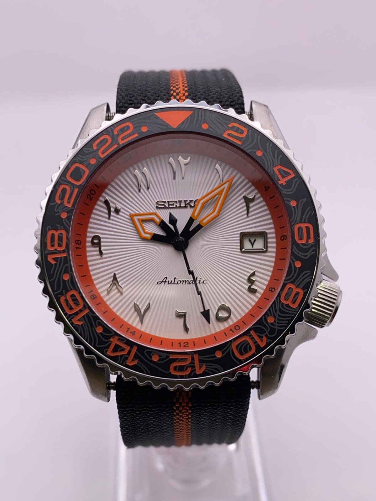 Desert Falcon – Custom Seiko Mod