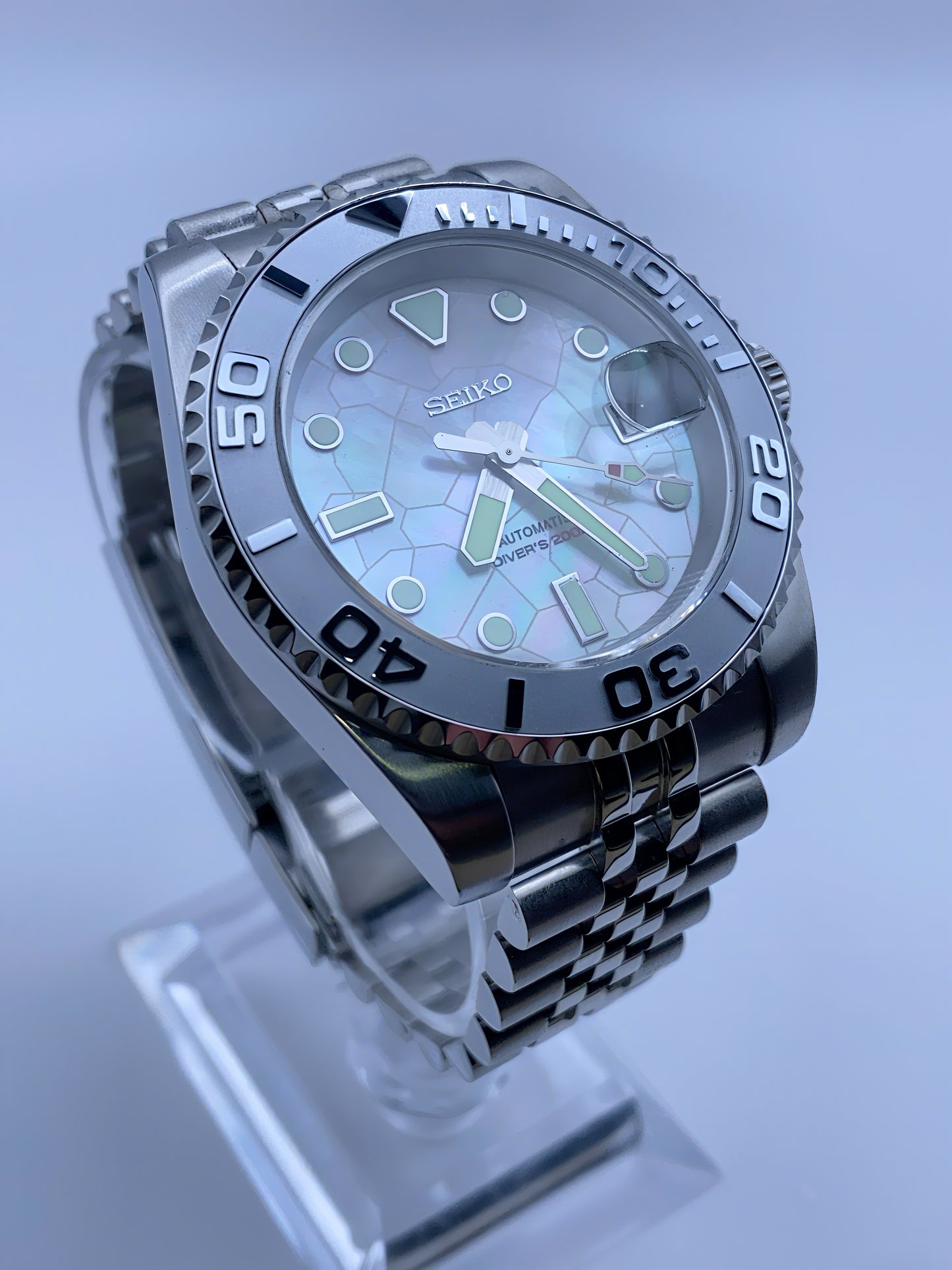 Aurora Pearl – Seiko Mod – NH36 Yuchtmaster