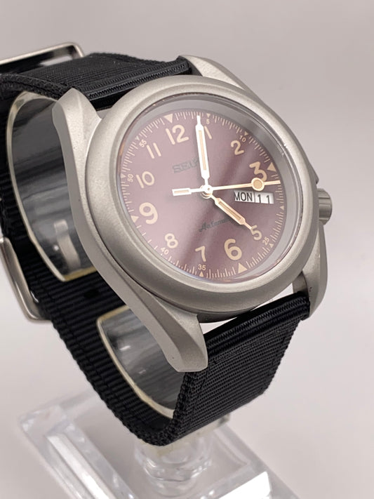 Maroon Elegance – Seiko Mod – NH36 Classic
