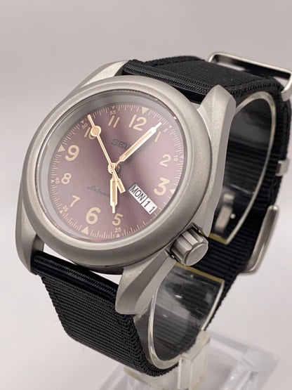 Maroon Elegance – Seiko Mod – NH36 Classic