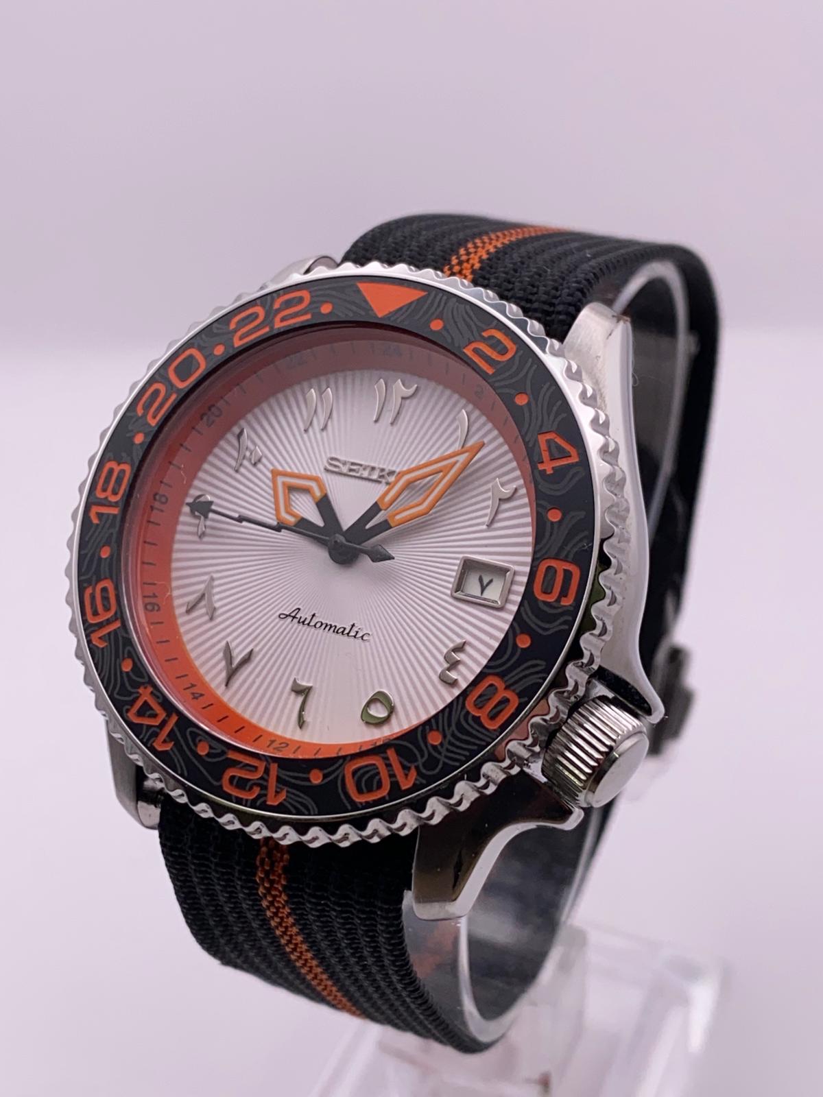 Desert Falcon – Custom Seiko Mod