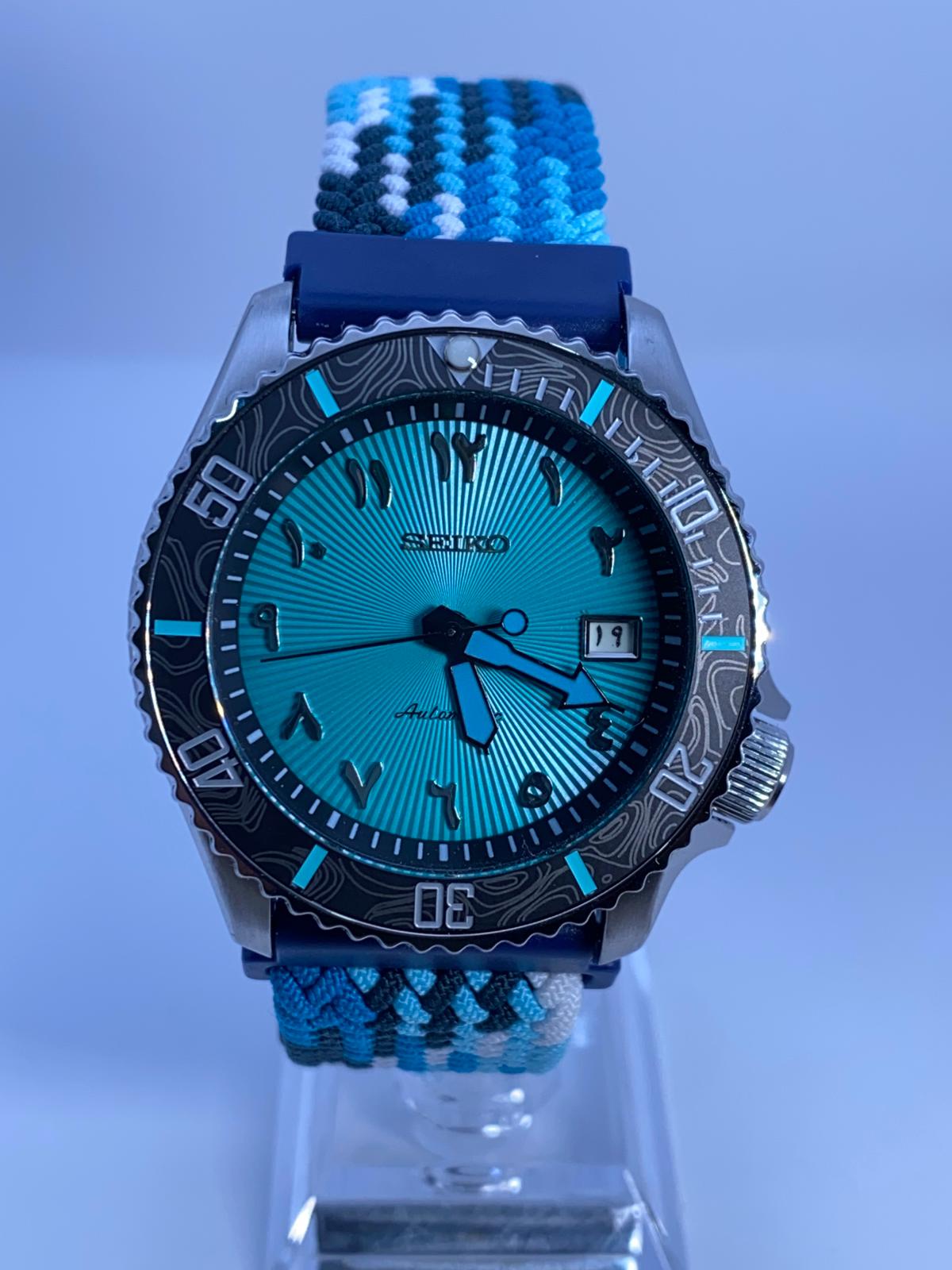 Tiffany Moon – Seiko Mod - Arabic Dial