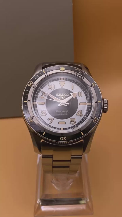 Aurora Steel NH35 – Dual Tone Diver – Seiko Mod